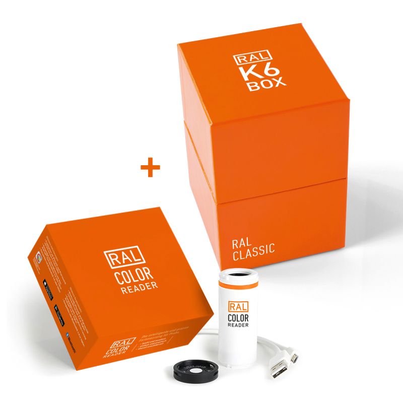 RAL COLOR READER + RAL K6 Box Bundle