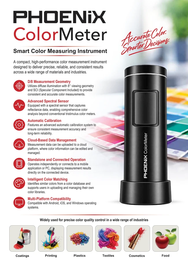 ColorMeter brochure cover