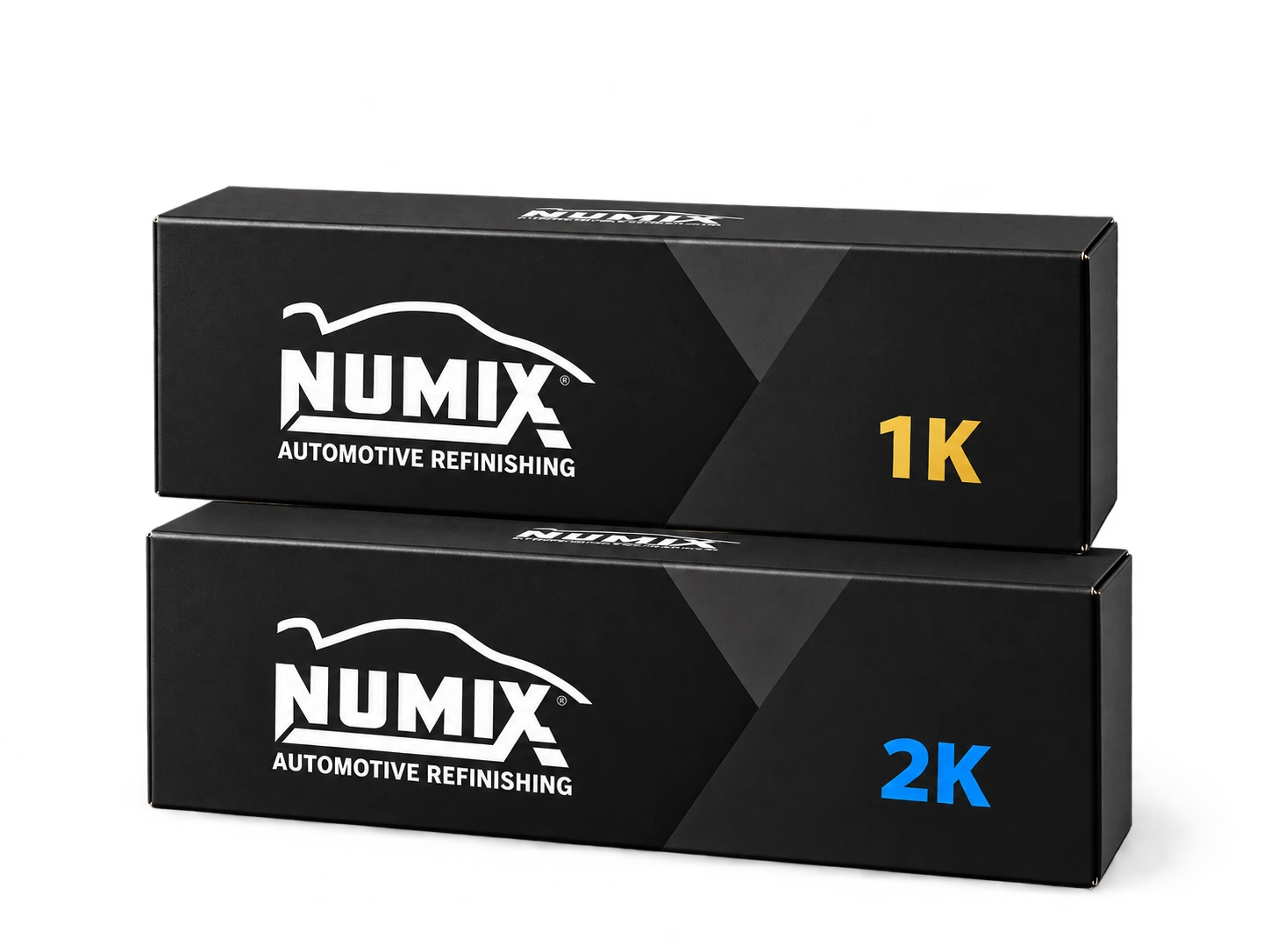 علبتا دليل ألوان دهانات السيارات NUMIX بنظامَي 1K و2K