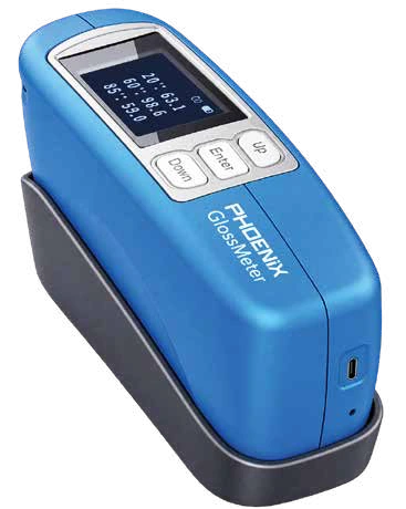 PHOENiX GlossMeter multi-angle gloss measurement instrument